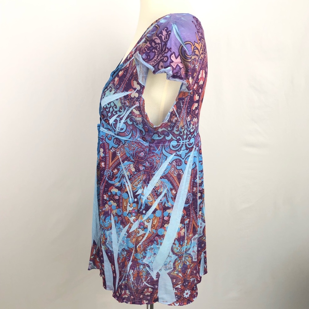 Unity World Wear L Top Sublimation Flutter Sleeve - Picture 5 of 8